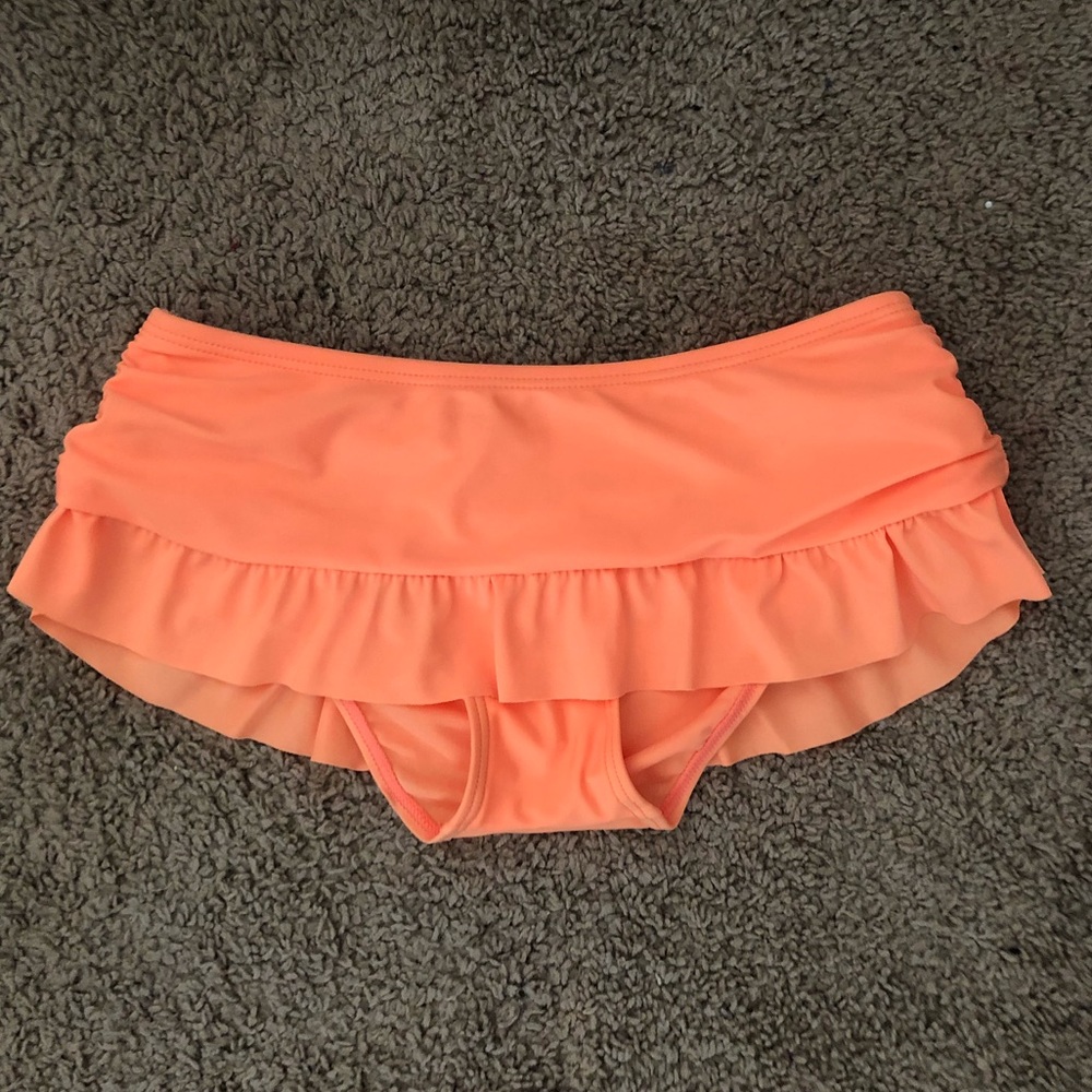 Orange swimsuit bottoms